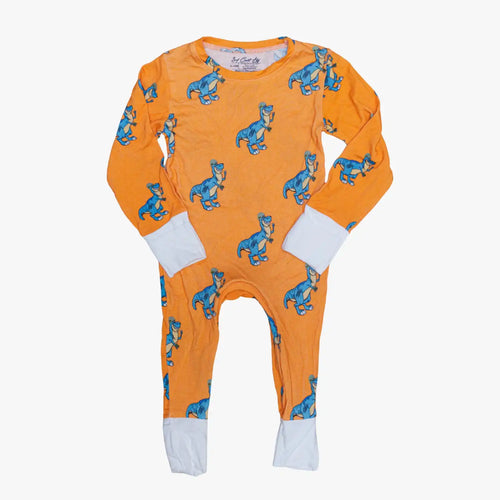 Dangerous Dino Infant Zippie Pajamas