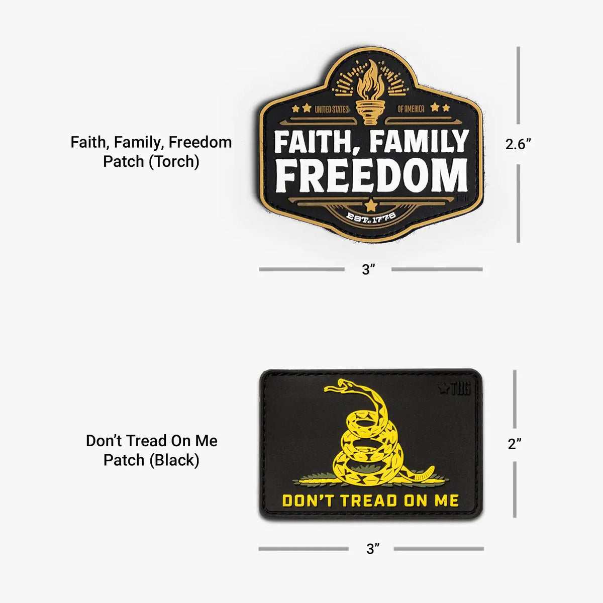 Freedom Patch Bundle
