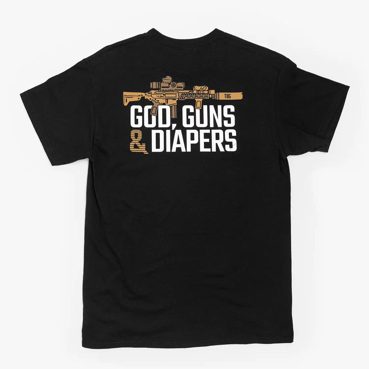 God, Guns & Diapers T-shirt