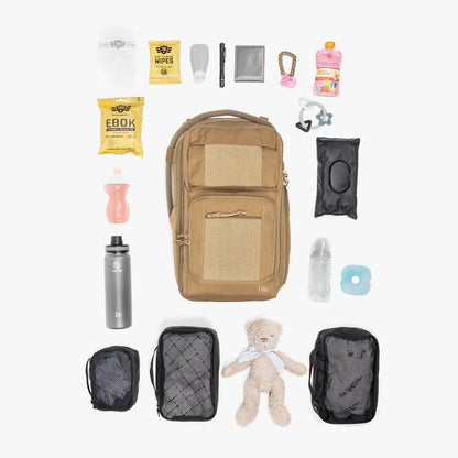 Everyday Diaper Bag Backpack + Baby Carrier Bundle