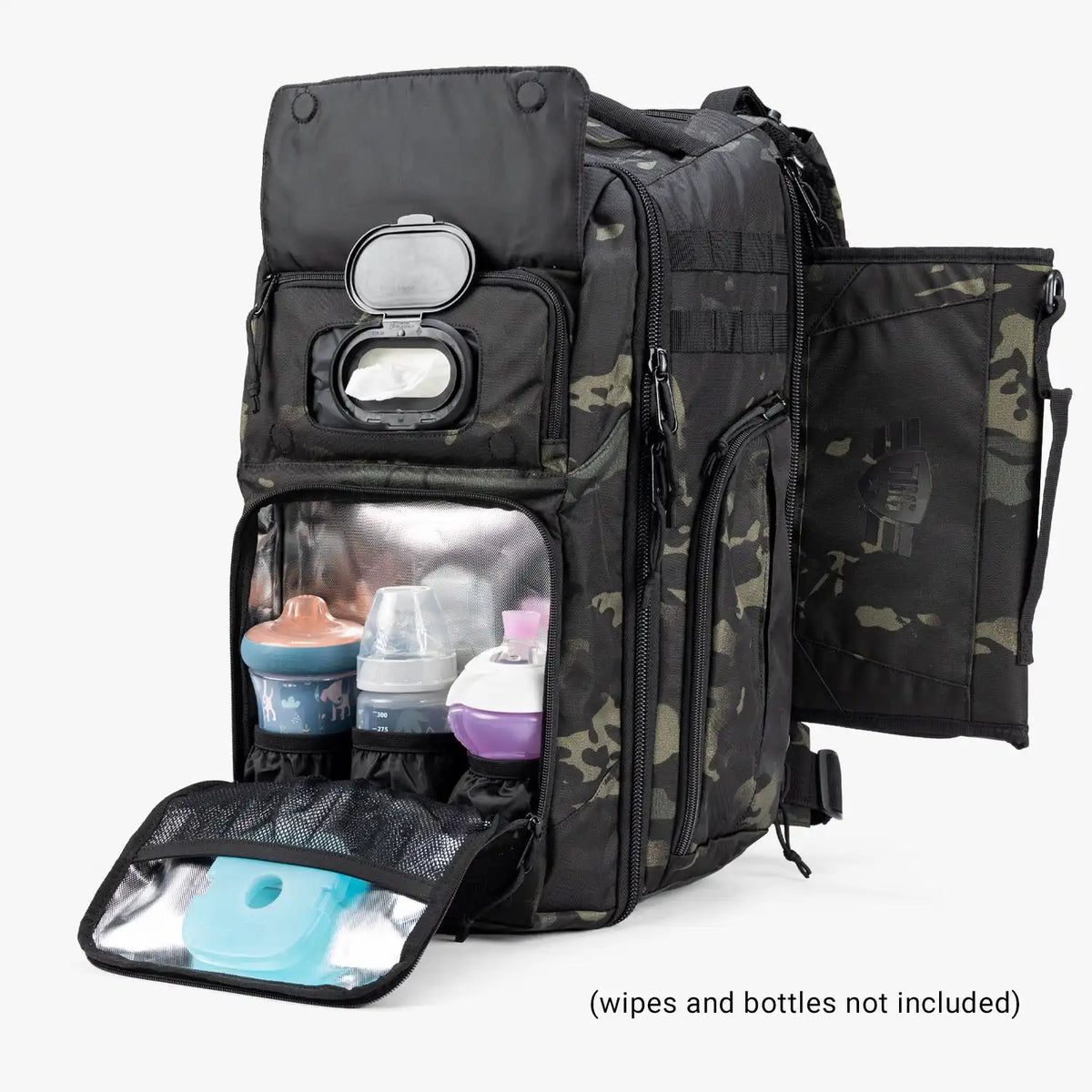 Everyday Diaper Bag Backpack + Baby Carrier Bundle