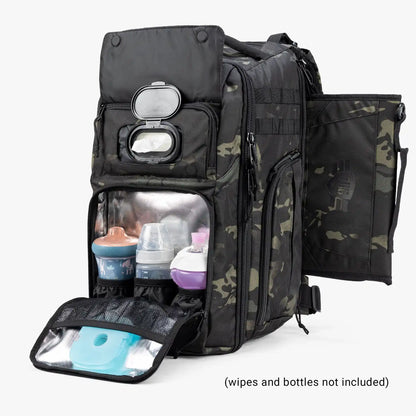 Everyday Diaper Bag Backpack + Baby Carrier Bundle