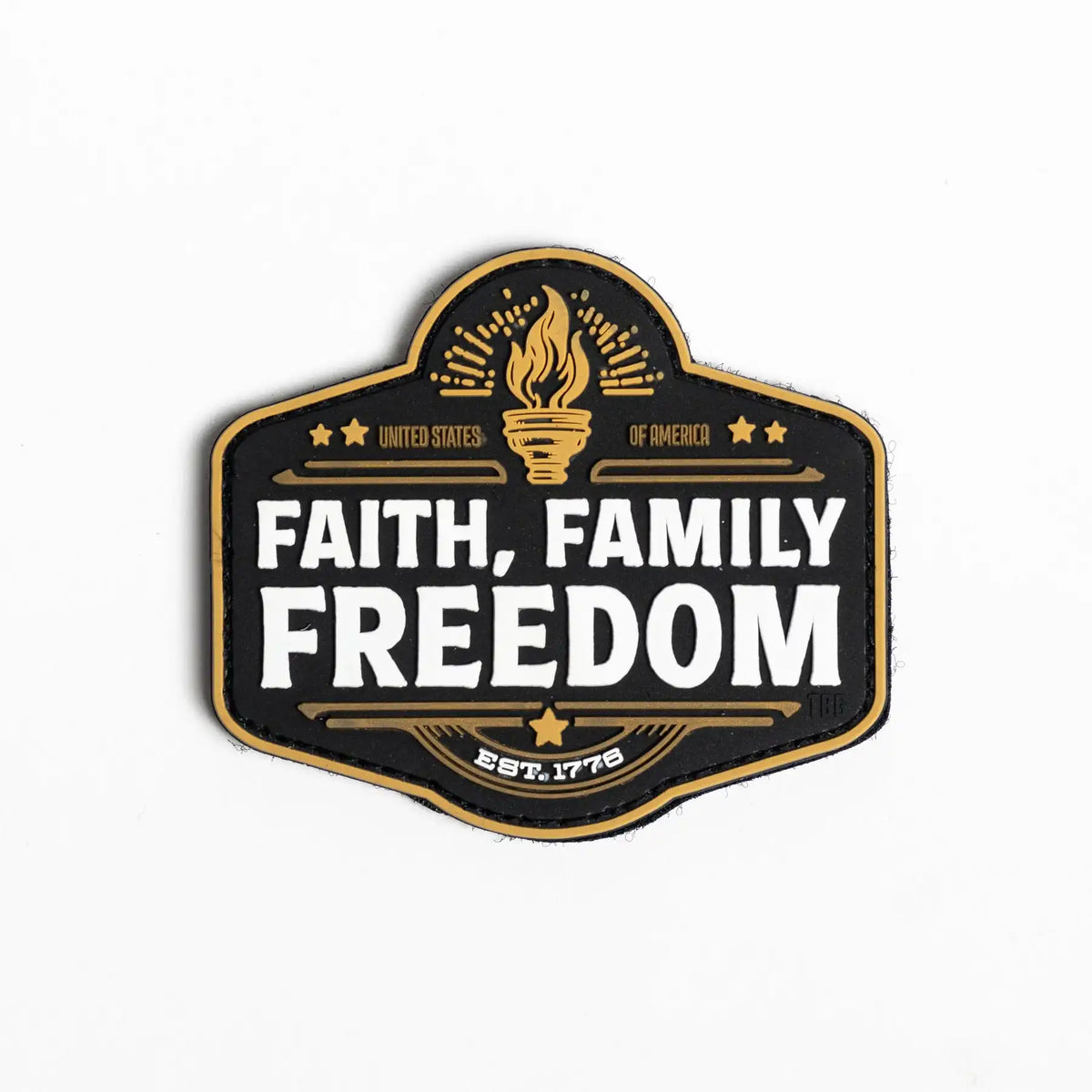 Faith, Family, Freedom Patch V2