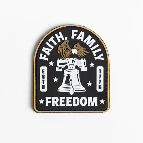 Faith, Family, Freedom Patch V3