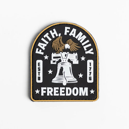 Faith, Family, Freedom Patch V3