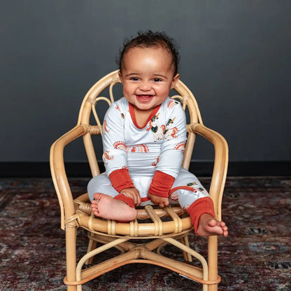 Rainbows & Unicorns Infant Zippie Pajamas