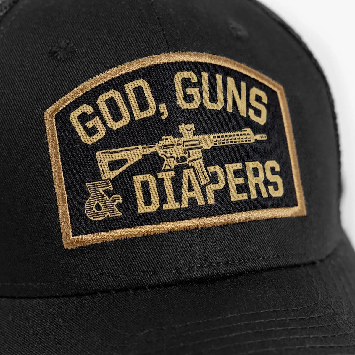 God, Guns and Diapers Low Pro Hat