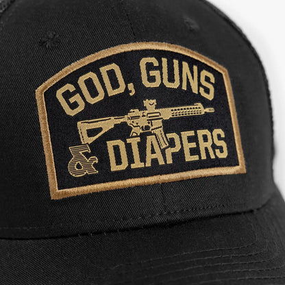 God, Guns and Diapers Low Pro Hat