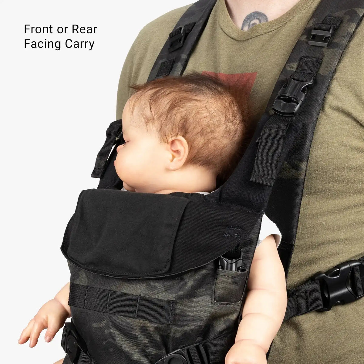 Everyday Diaper Bag Backpack + Baby Carrier Bundle