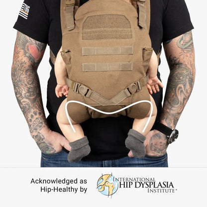 Everyday Diaper Bag Backpack + Baby Carrier Bundle