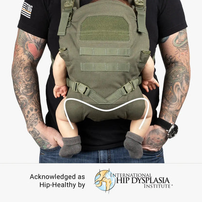 Everyday Diaper Bag Backpack + Baby Carrier Bundle