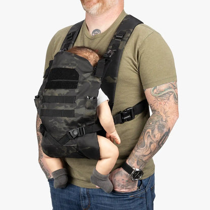 Everyday Diaper Bag Backpack + Baby Carrier Bundle