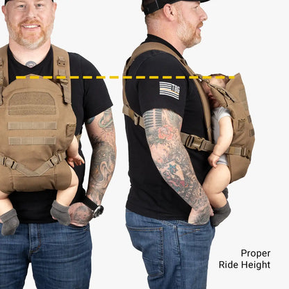 Everyday Diaper Bag Backpack + Baby Carrier Bundle