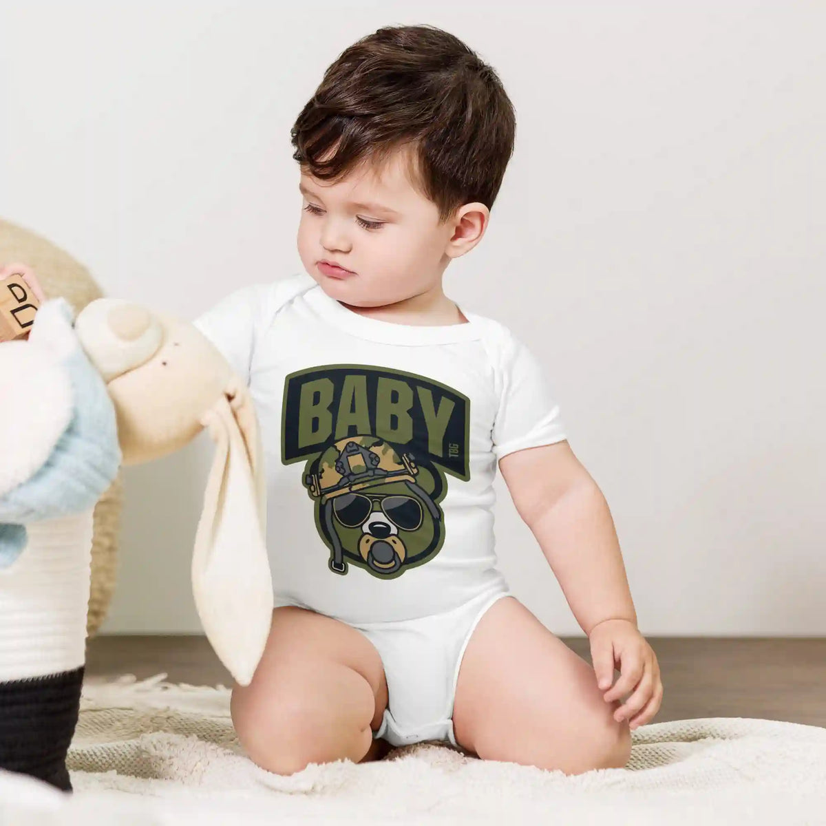 BabyBear bodysuit White