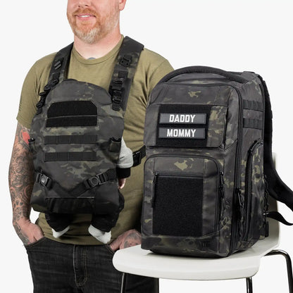 Everyday Diaper Bag Backpack + Baby Carrier Bundle