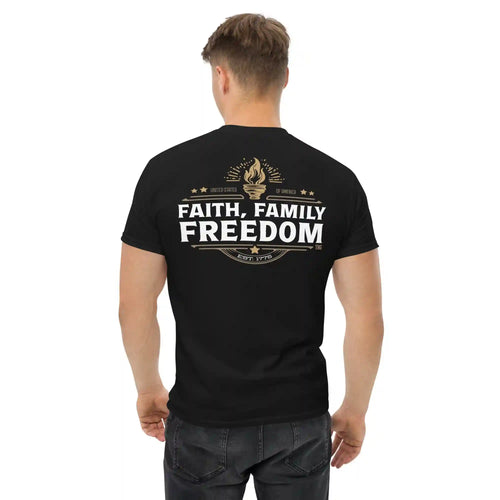 Faith, Family, Freedom - Torch