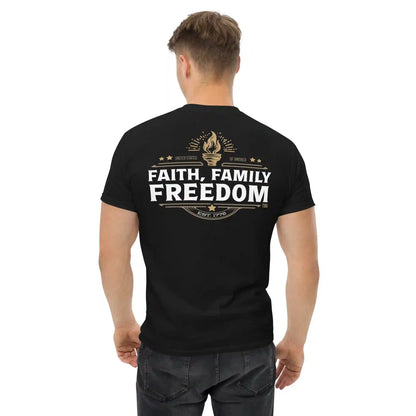 Faith, Family, Freedom - Torch