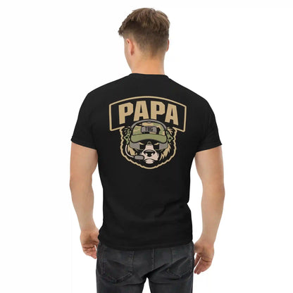 Papa Bear T-Shirt, Tan