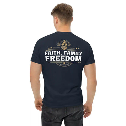 Faith, Family, Freedom - Torch